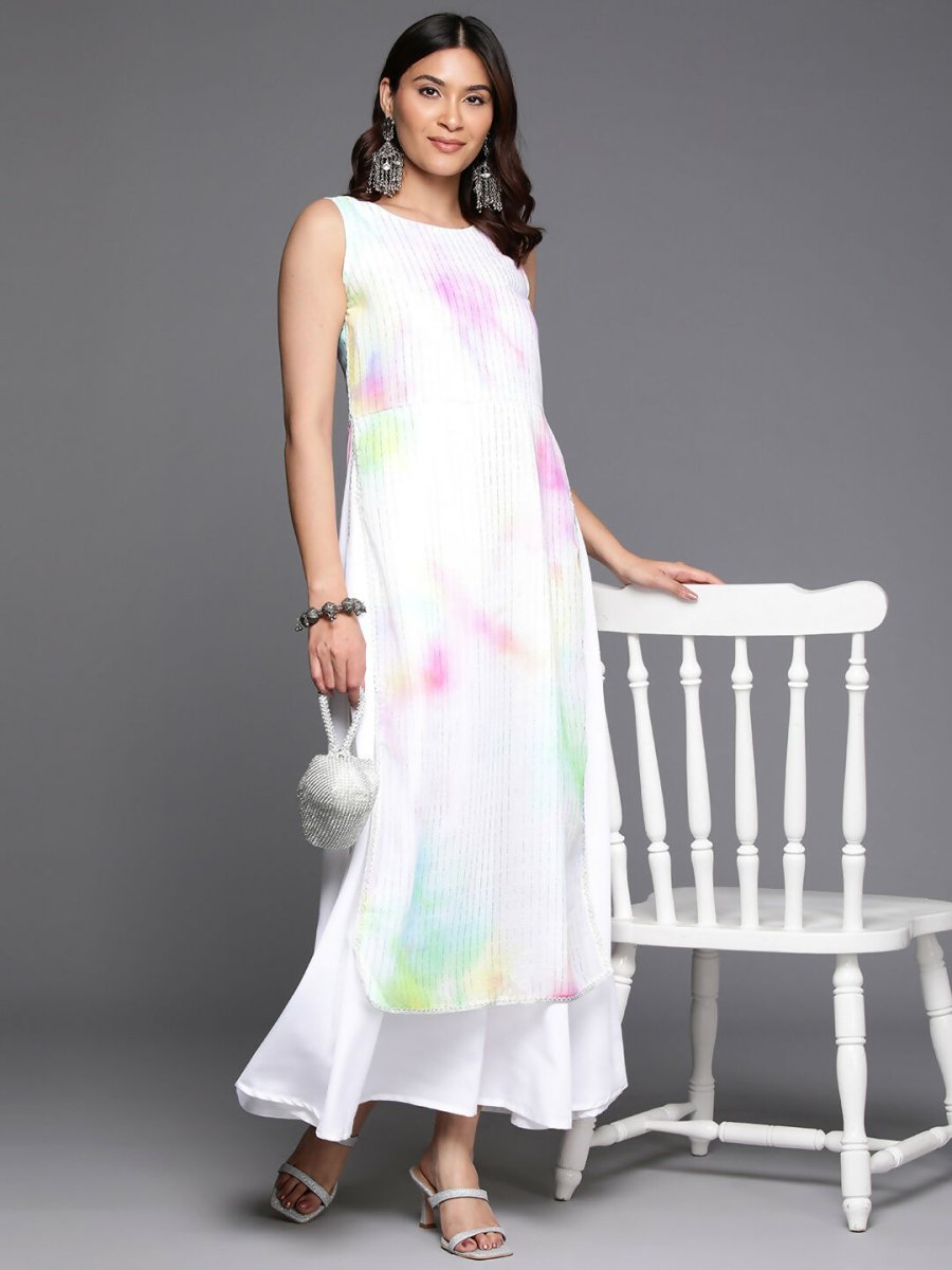 Ahalyaa Women's Traditional wear Ethnic Dress - Multi Color - Distacart