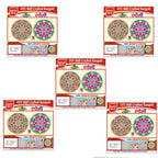 Stickerbazaar MDF Crafted Rangoli - Distacart