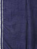 Myshka Blue Color Silk Blend Printed Kurta With Dupatta Set