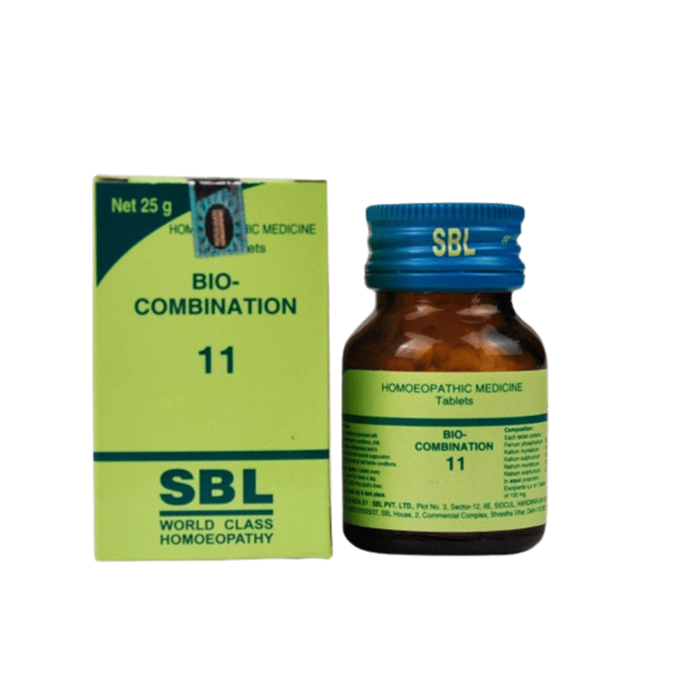 SBL Homeopathy Bio-Combination 11 Tablet - Distacart