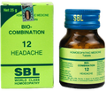 SBL Homeopathy Bio - Combination 12 Tablet