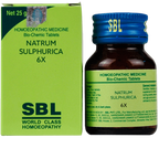 SBL Homeopathy Natrum Sulphuricum 6X Tablet