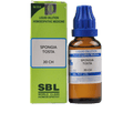 SBL Homeopathy Spongia Tosta Dilution