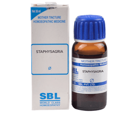 SBL Homeopathy Staphysagria Mother Tincture Q