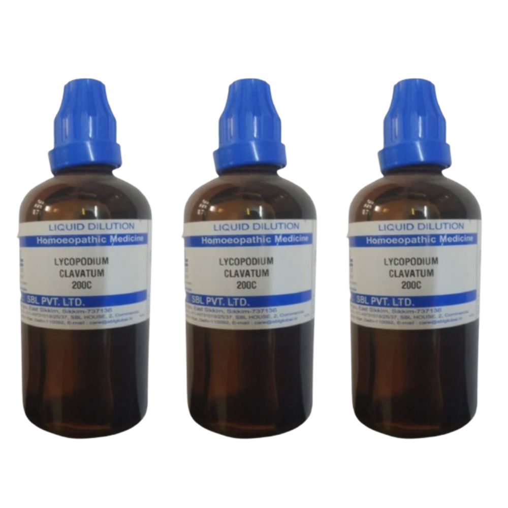 SBL Homeopathy Lycopodium Clavatum Dilution - Distacart