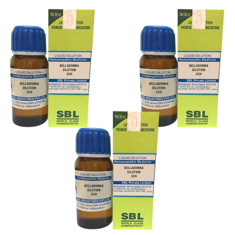 SBL Homeopathy Belladonna Dilution - Distacart