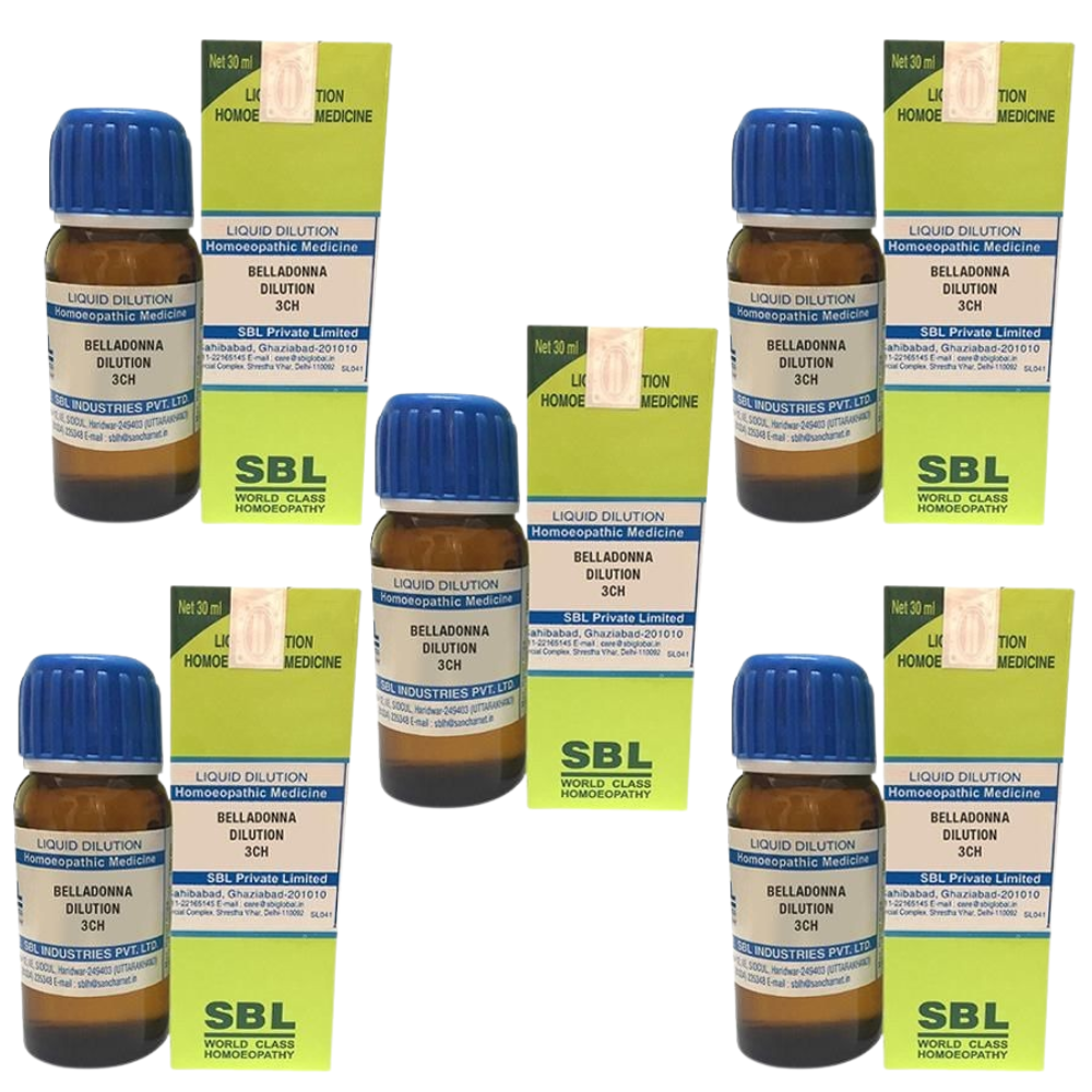 SBL Homeopathy Belladonna Dilution - Distacart