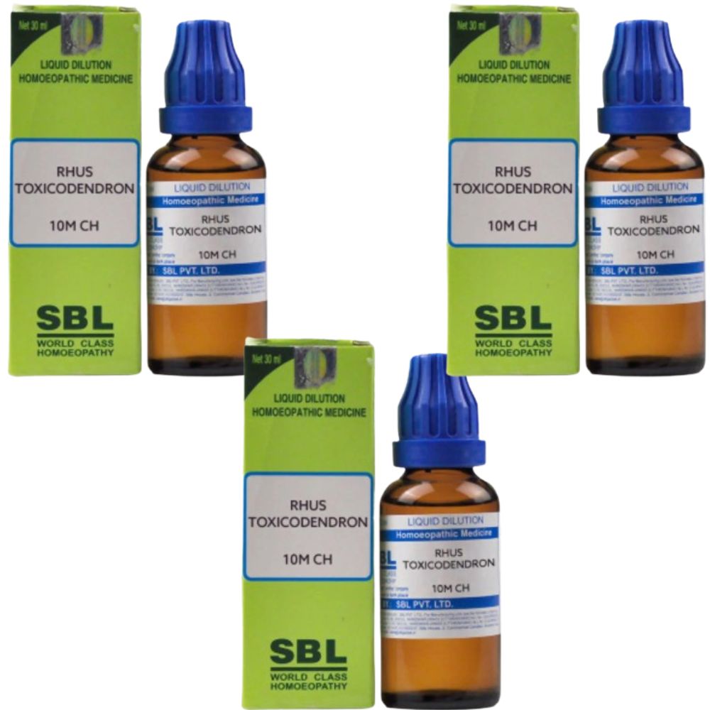 SBL Homeopathy Rhus Toxicodendron Dilution - Distacart