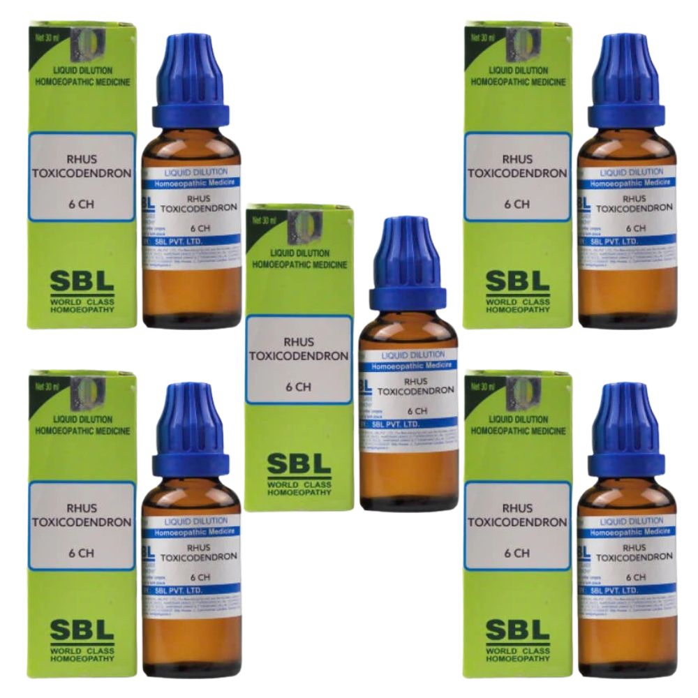 SBL Homeopathy Rhus Toxicodendron Dilution - Distacart