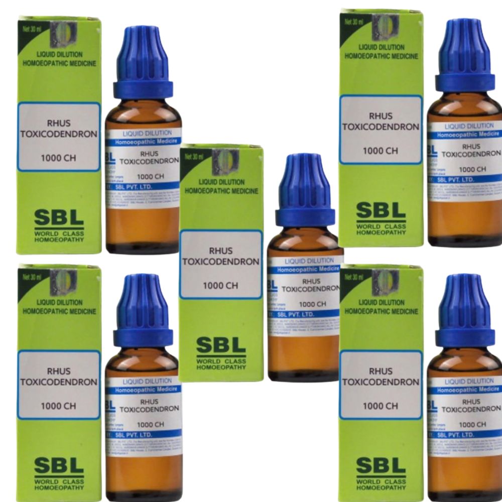 SBL Homeopathy Rhus Toxicodendron Dilution - Distacart