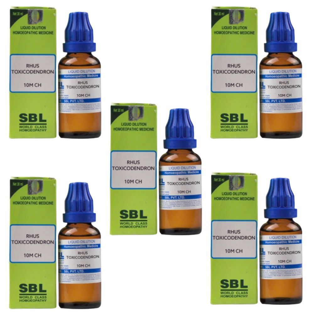SBL Homeopathy Rhus Toxicodendron Dilution - Distacart