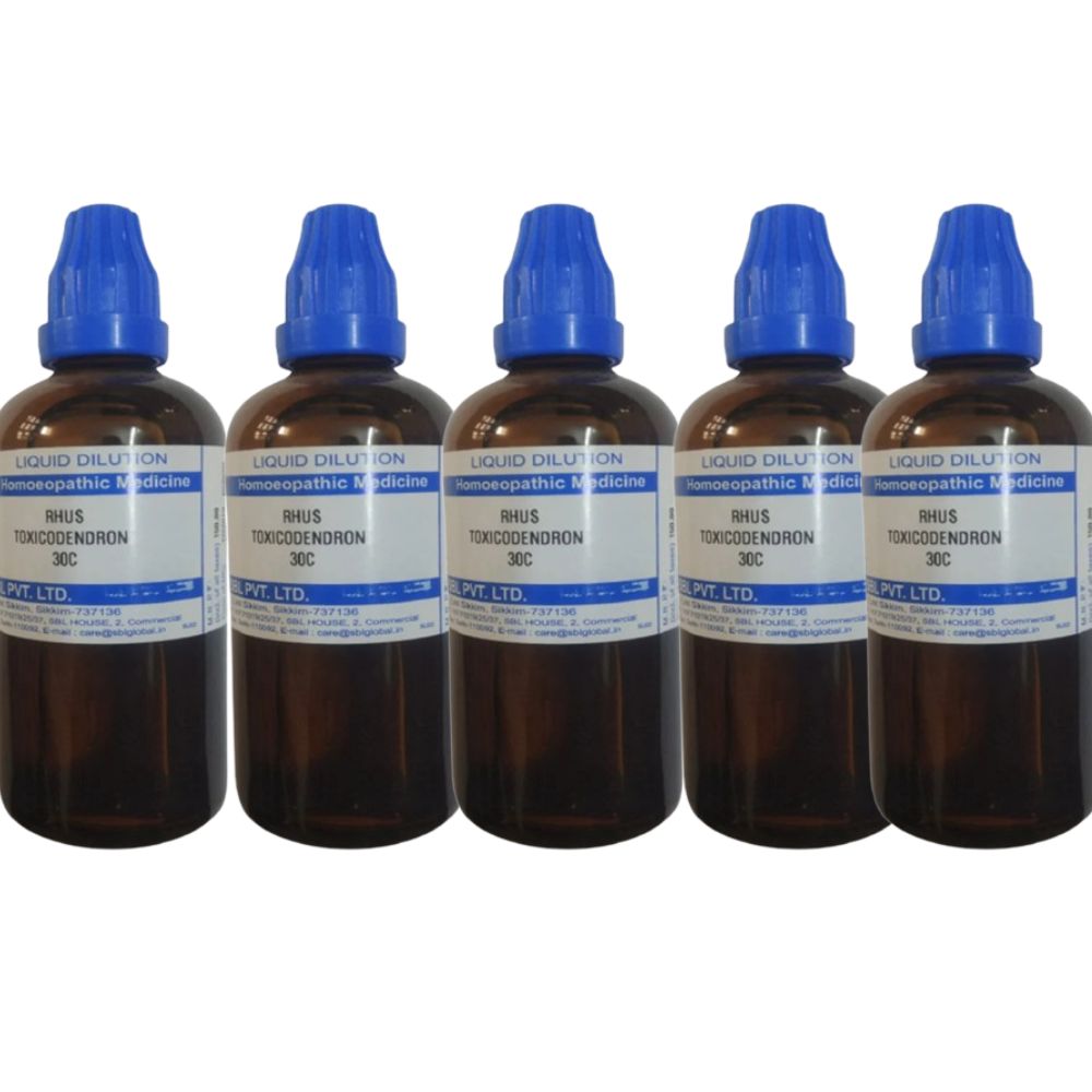 SBL Homeopathy Rhus Toxicodendron Dilution - Distacart
