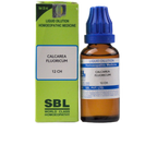 SBL Homeopathy Calcarea Fluoricum Dilution 12 CH