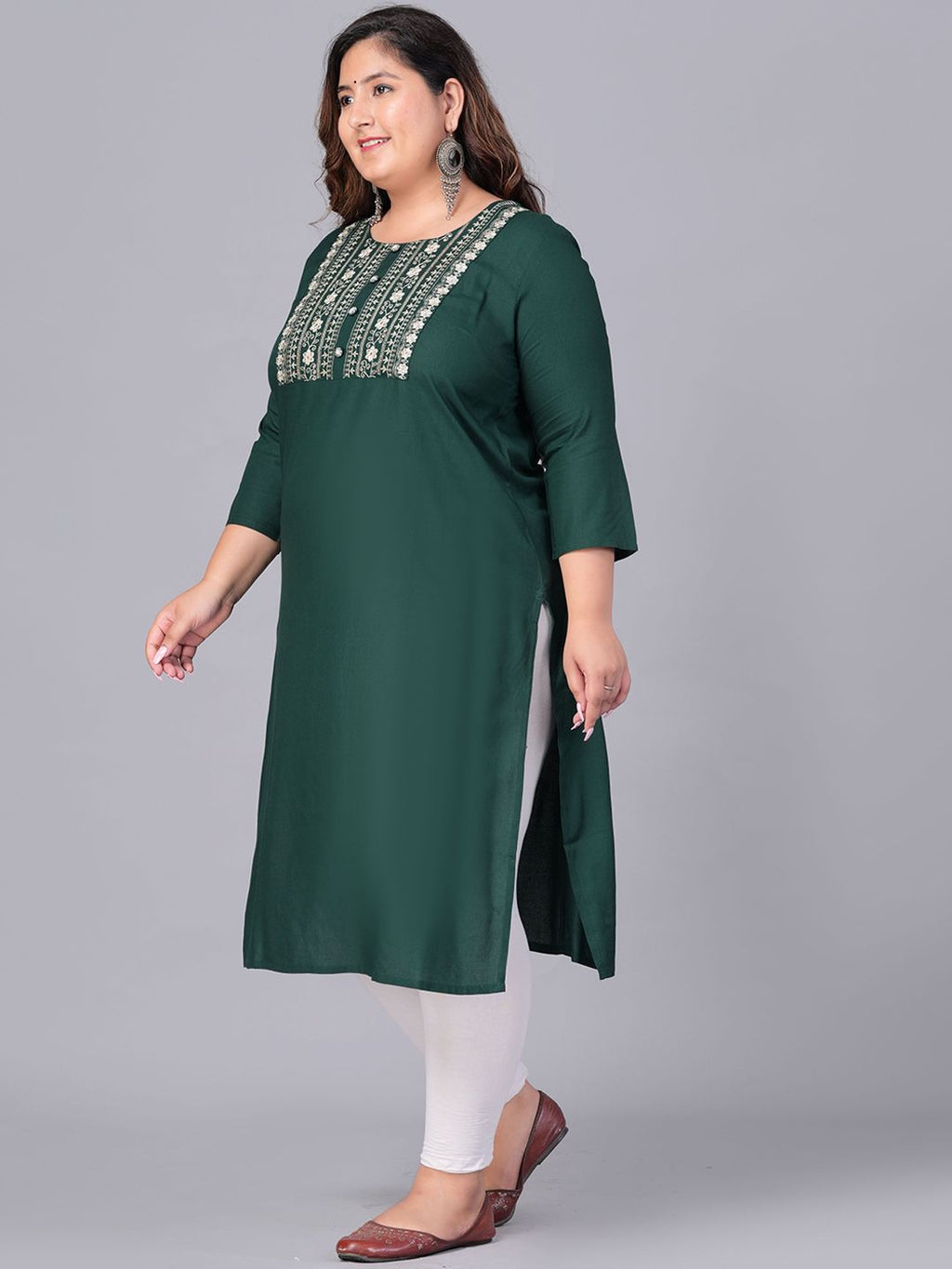 Sztori Women Thread Work Kurta