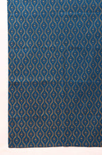 Janasya Women's Blue Cotton Solid Kurta With Palazzo And Dupatta - Distacart