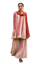 Janasya Multicolor Georgette Digital Floral Printed Set