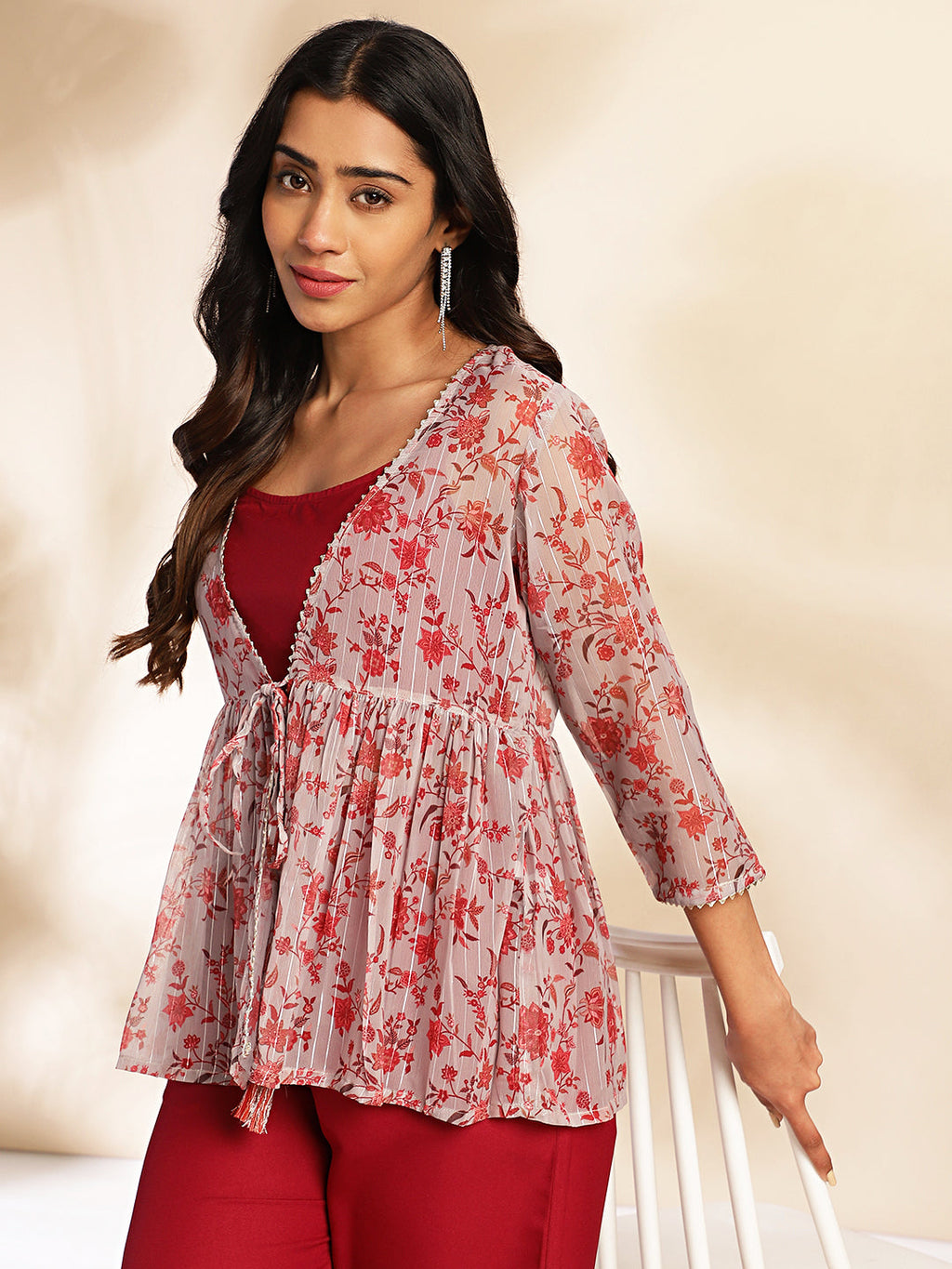 Janasya Wine Moss Solid Set