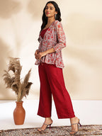 Janasya Wine Moss Solid Set