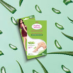 VI-JOHN Feather Touch Cucumber & Alevera Hair Removal Wax Strips for Dry Skin Praraben & Sulphate Free - Distacart