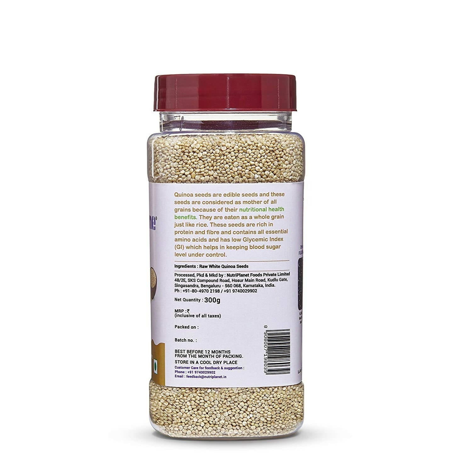 Fulsome White Quinoa Seeds - Distacart