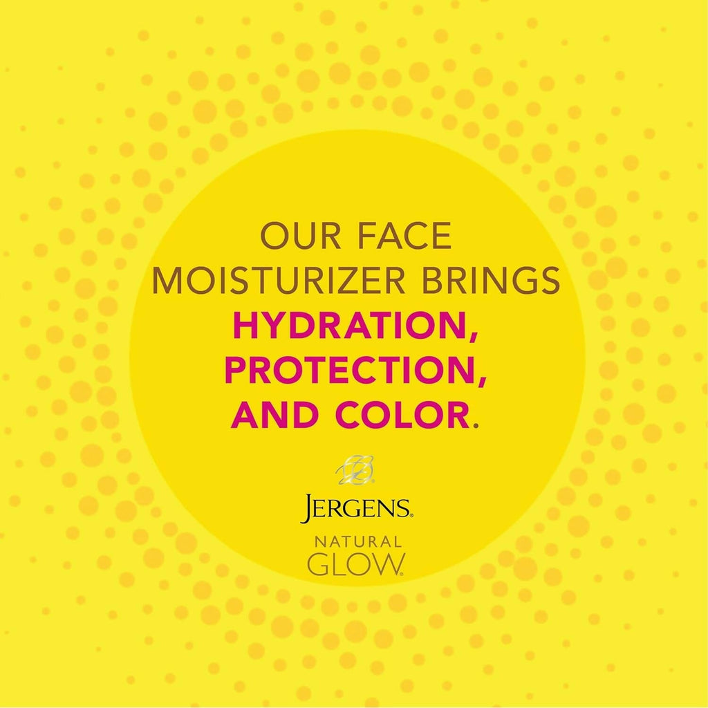 Jergens Glow Face Daily Moisturizer Sunscreen Spf 20