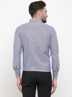 Jainish Grey Men's Cotton Geometric Formal Shirts ( SF 434Grey ) - Distacart