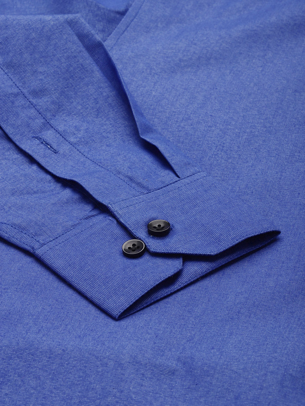 Jainish Men's Solid Formal Cotton Shirt ( SF 788Blue ) - Distacart
