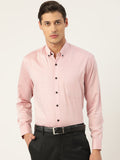 Jainish Men's Solid Formal Cotton Shirt ( SF 792Magenta ) - Distacart