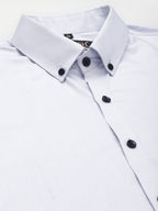 Jainish Men's Solid Formal Cotton Shirt ( SF 792Sky ) - Distacart