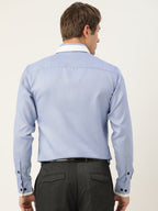 Jainish Men's Cotton Solid Formal Shirts ( SF 796Blue ) - Distacart