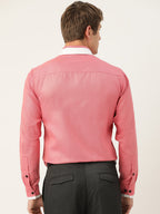 Jainish Men's Cotton Solid Formal Shirts ( SF 796Red ) - Distacart