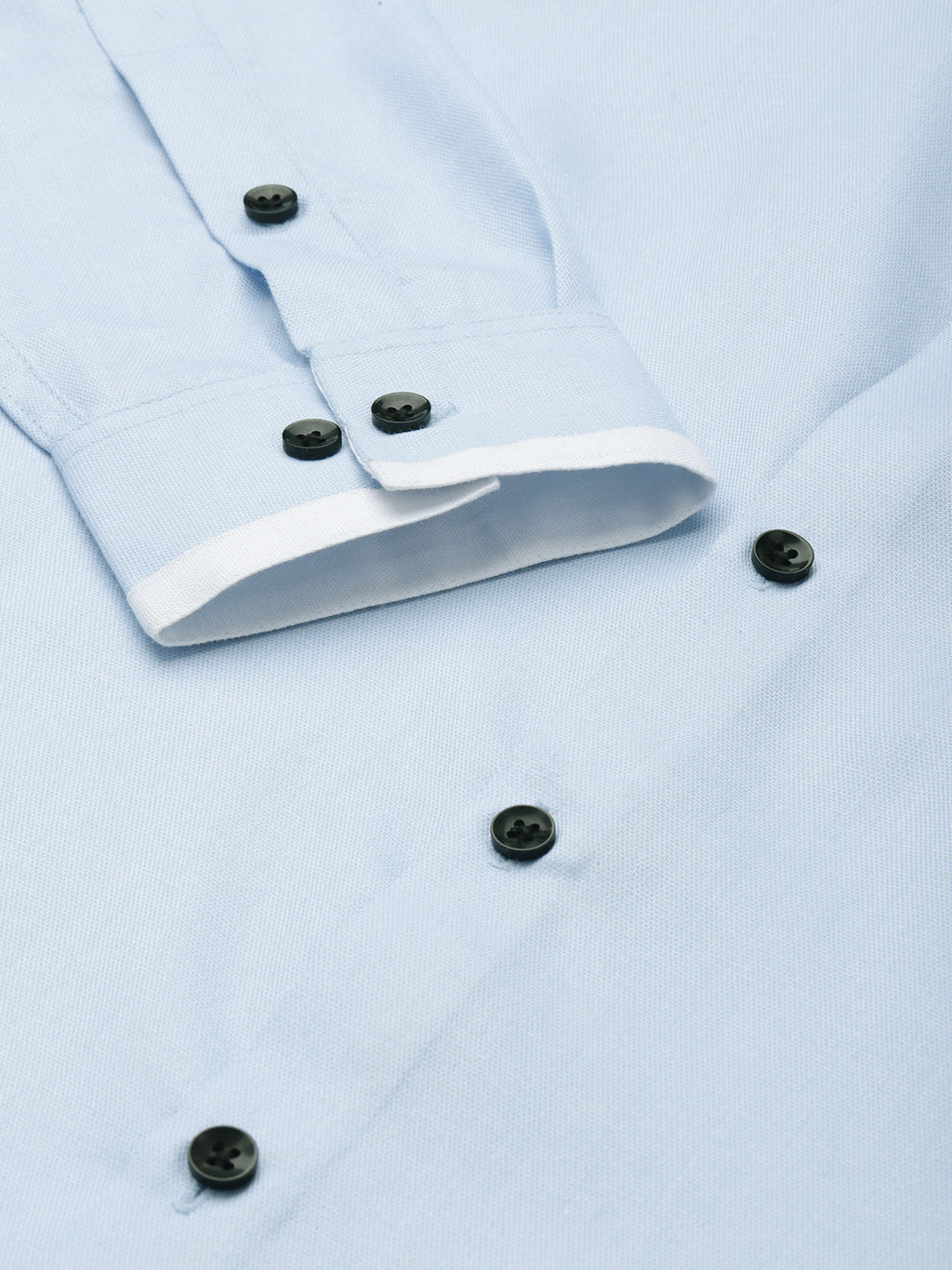 Jainish Men's Cotton Solid Formal Shirts ( SF 796Sky ) - Distacart
