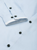 Jainish Men's Cotton Solid Formal Shirts ( SF 796Sky ) - Distacart