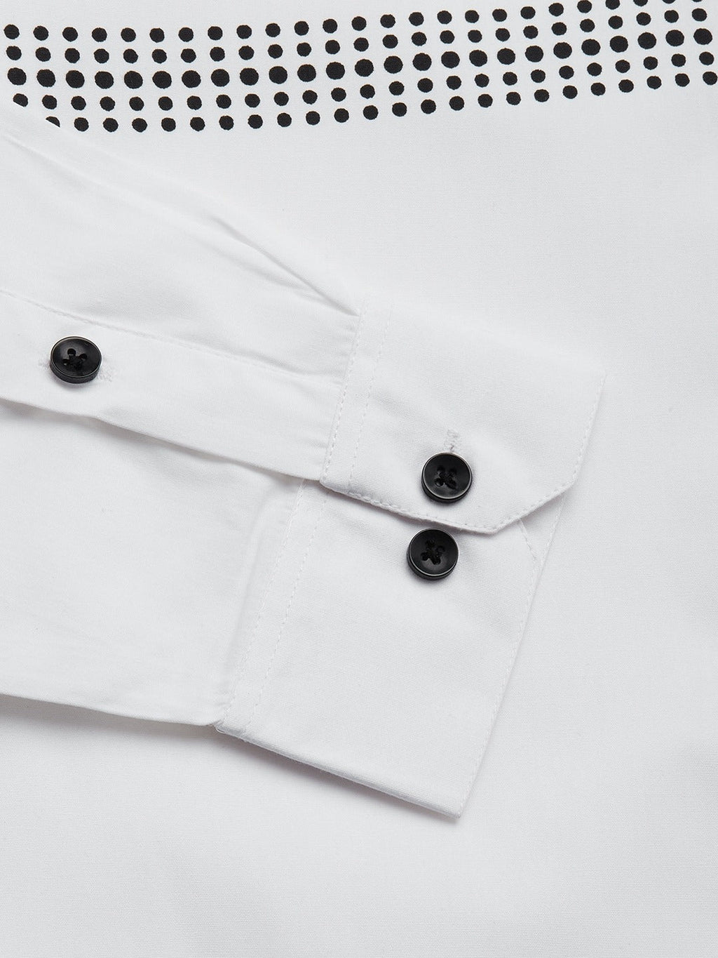 Jainish Men's Cotton Printed Formal Shirts ( SF 805White ) - Distacart