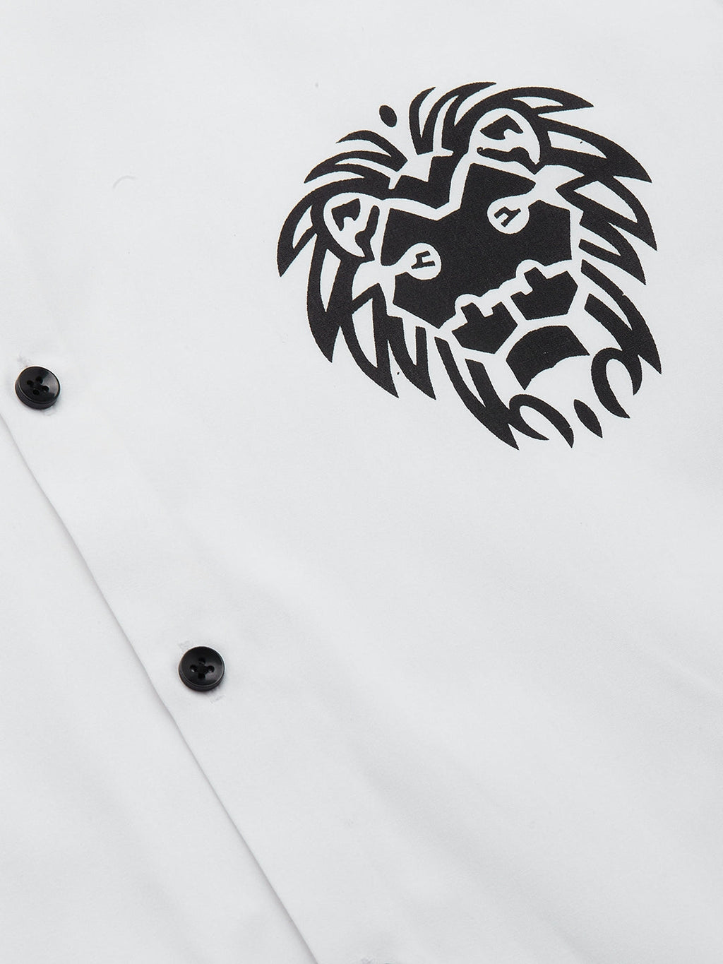 Jainish Men's Cotton Printed Formal Shirts ( SF 806White ) - Distacart