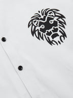 Jainish Men's Cotton Printed Formal Shirts ( SF 806White ) - Distacart