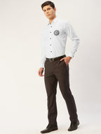 Jainish Men's Cotton Printed Formal Shirts ( SF 807White ) - Distacart