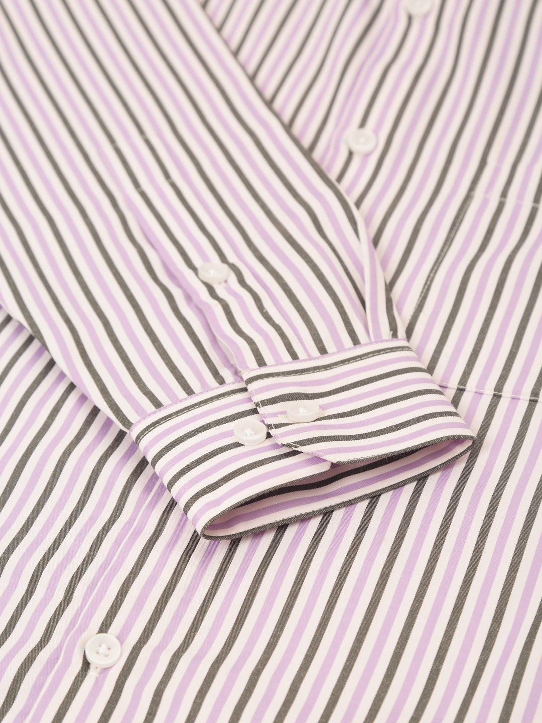 Jainish Men's Cotton Checked Button Down Collar Formal Shirts ( SF 809Light-Purple ) - Distacart
