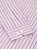 Jainish Men's Cotton Checked Button Down Collar Formal Shirts ( SF 809Purple ) - Distacart