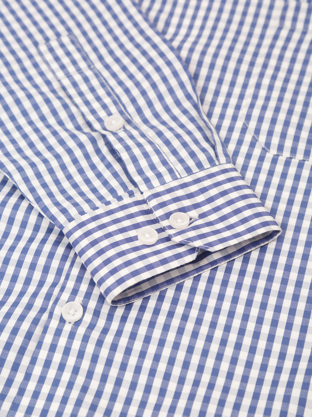 Jainish Men's Cotton Checked Button Down Collar Formal Shirts ( SF 810Blue ) - Distacart