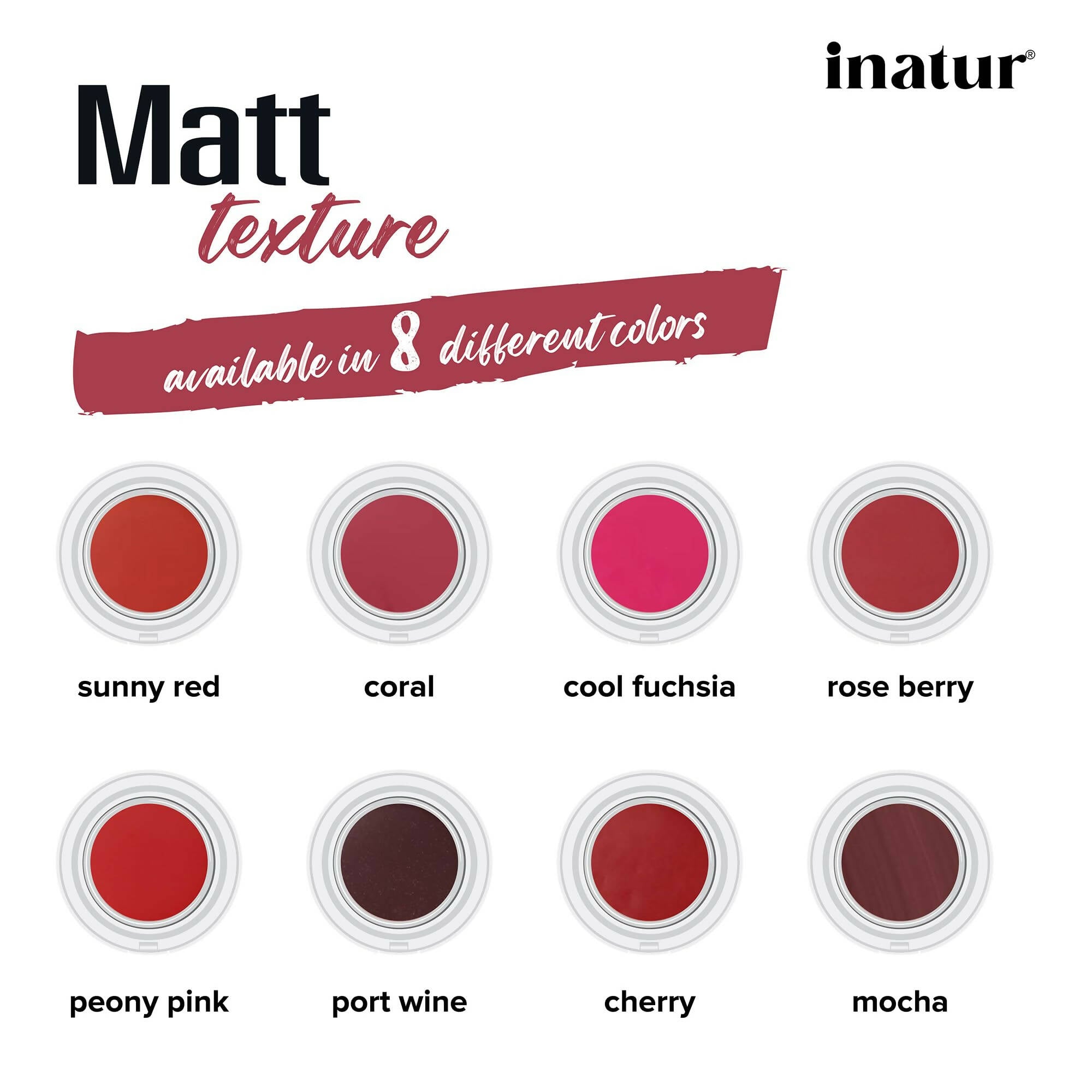 Inatur Lip and Cheek Tint Coral - Distacart
