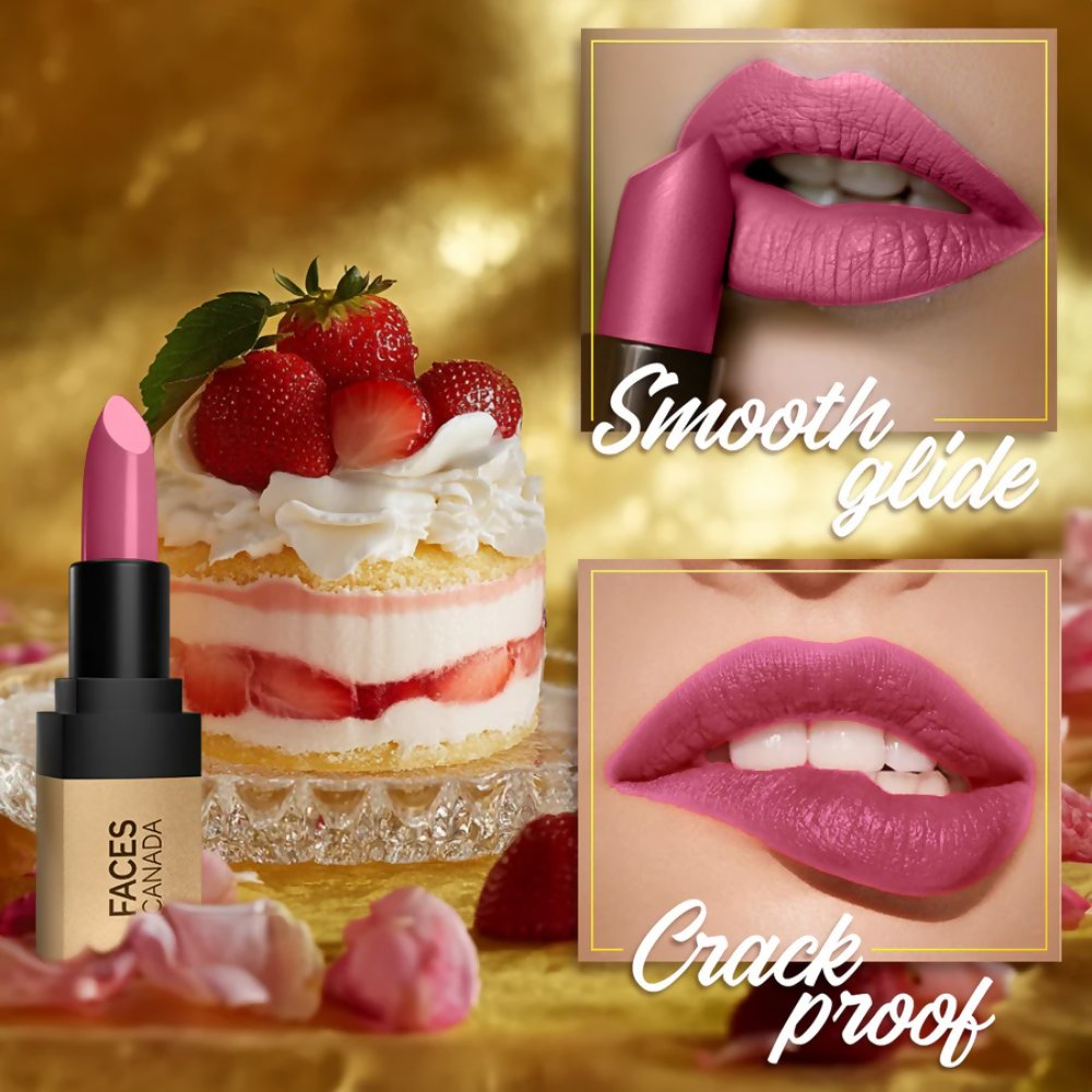 Faces Canada Comfy Matte Velvet Touch Lipstick - Strawberry Shortcake 10