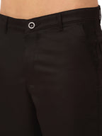 Jainish Men's Casual Cotton Solid Shorts ( SGP 153 Black ) - Distacart