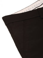 Jainish Men's Casual Cotton Solid Shorts ( SGP 153 Black ) - Distacart