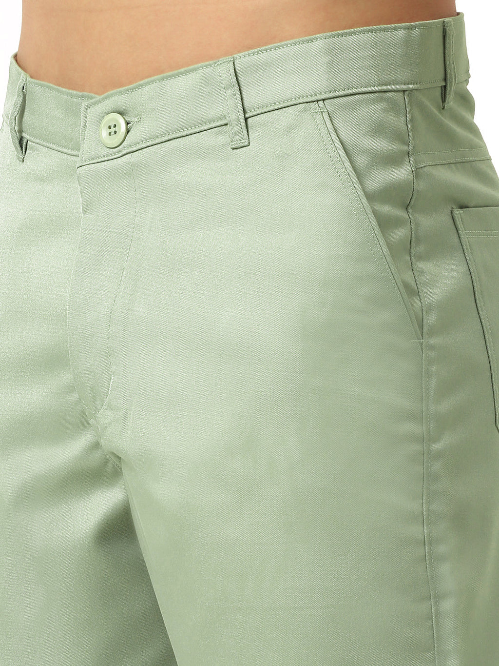 Jainish Men's Casual Cotton Solid Shorts ( SGP 153 Pista-Green ) - Distacart