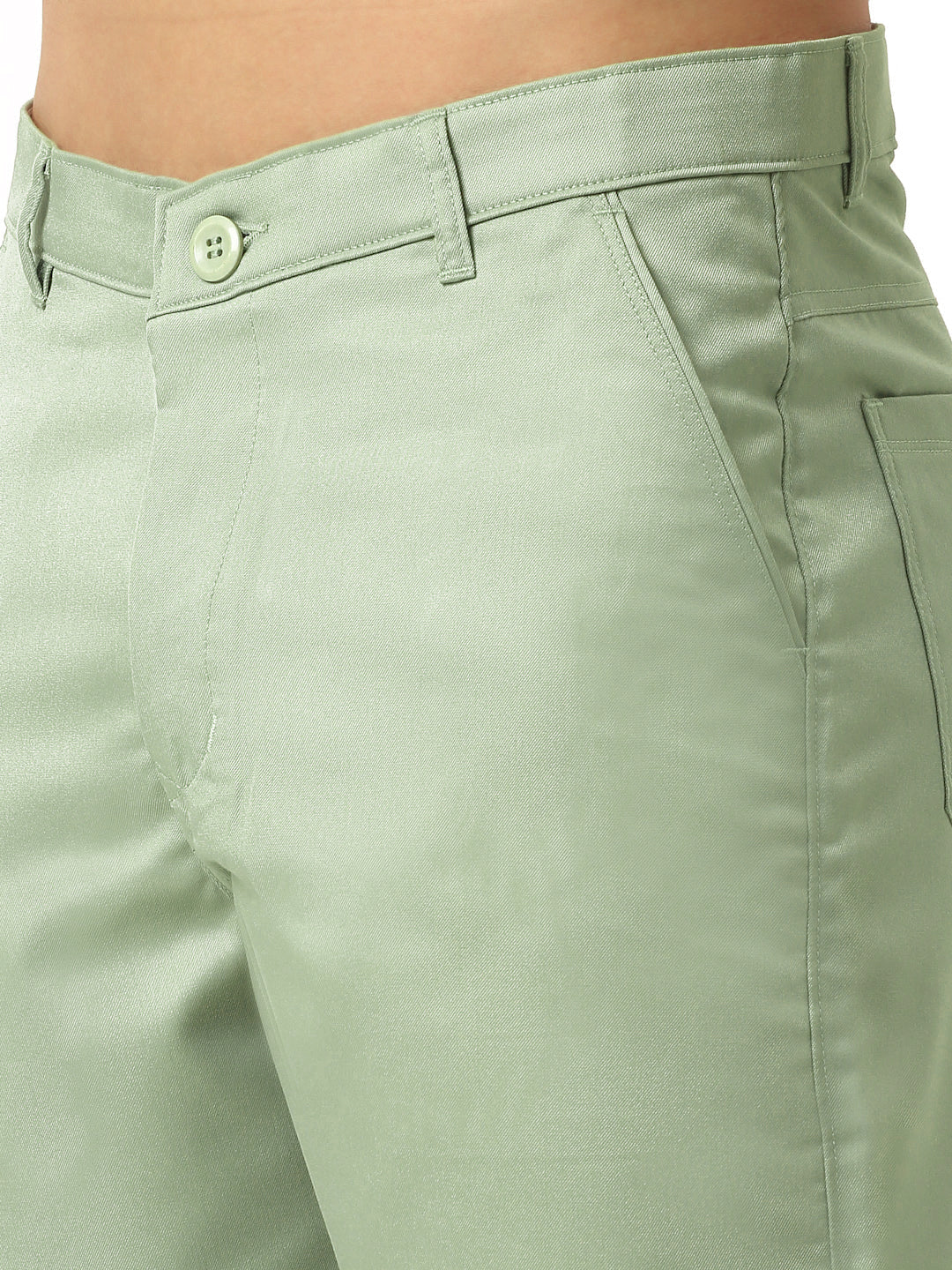 Jainish Men's Casual Cotton Solid Shorts ( SGP 153 Pista-Green ) - Distacart