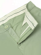 Jainish Men's Casual Cotton Solid Shorts ( SGP 153 Pista-Green ) - Distacart