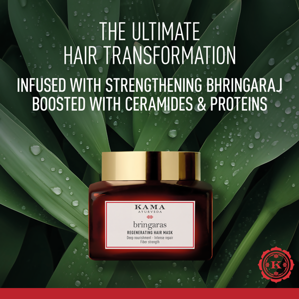 Kama Ayurveda Bringaras Regenerating Hair Mask - Distacart