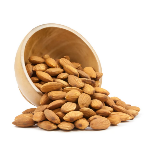 Tassyam Organics Premium Raw Almonds - Pouch - Distacart