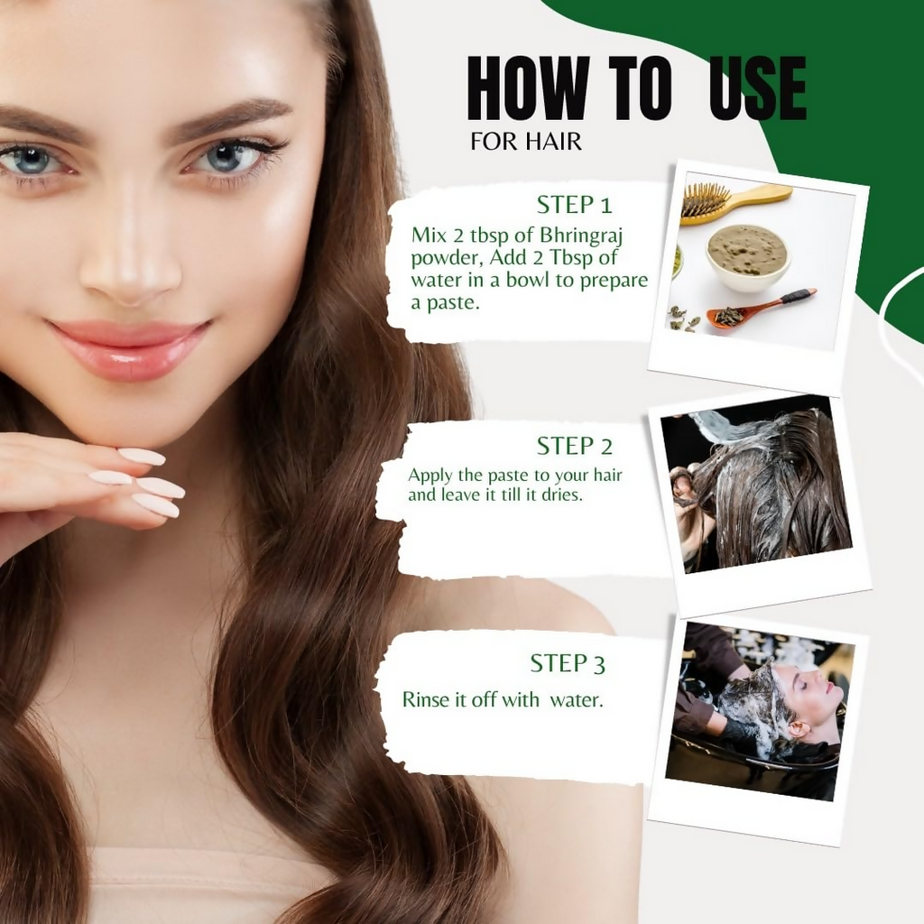 Florecer Bhringraj Powder For Hair